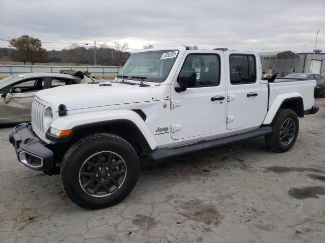 1C6HJTFG0NL183001 - 2022 JEEP GLADIATOR OVERLAND WHITE photo 1