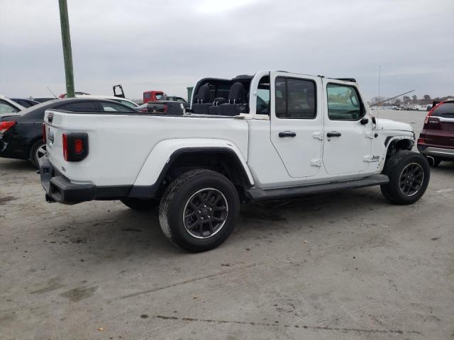 1C6HJTFG0NL183001 - 2022 JEEP GLADIATOR OVERLAND WHITE photo 3