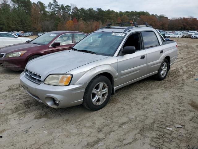 4S4BT62C937110630 - 2003 SUBARU BAJA SPORT SILVER photo 1