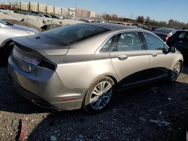 3LN6L2GK0GR634502 - 2016 LINCOLN MKZ GRAY photo 3