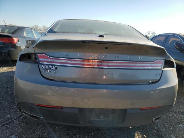 3LN6L2GK0GR634502 - 2016 LINCOLN MKZ GRAY photo 6