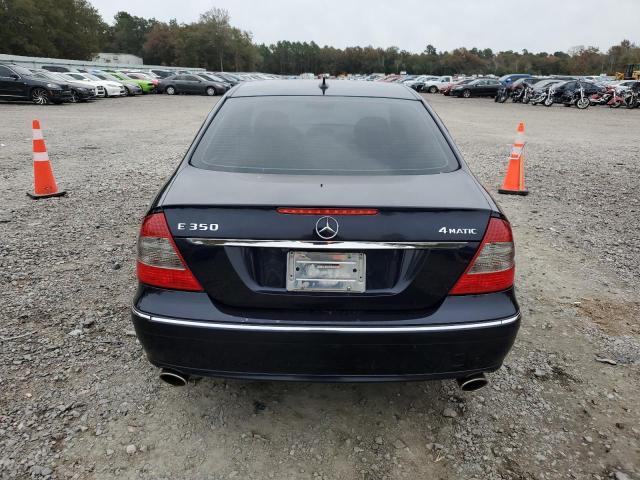 WDBUF87XX8B338652 - 2008 MERCEDES-BENZ E 350 4MATIC BLUE photo 6