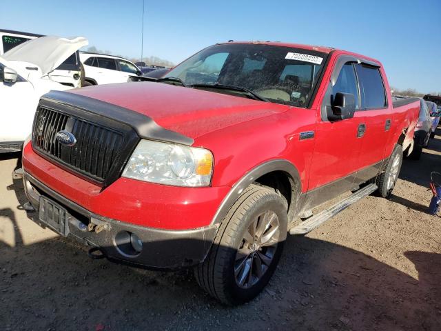 1FTPW14566KD59097 - 2006 FORD F150 SUPERCREW RED photo 1