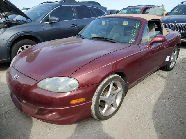 JM1NB353130302180 - 2003 MAZDA MX-5 MIATA BASE RED photo 1