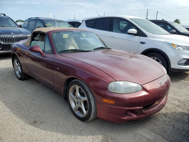JM1NB353130302180 - 2003 MAZDA MX-5 MIATA BASE RED photo 4