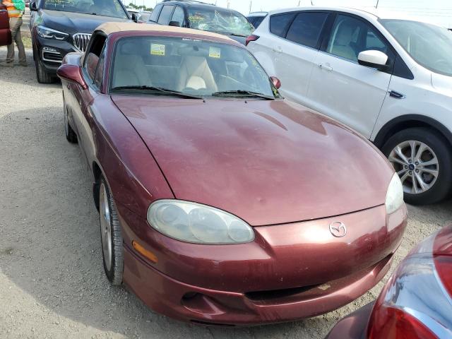 JM1NB353130302180 - 2003 MAZDA MX-5 MIATA BASE RED photo 5