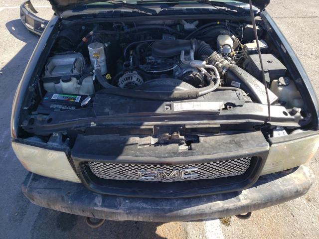 1GTCT19W718191209 - 2001 GMC SONOMA BLACK photo 11