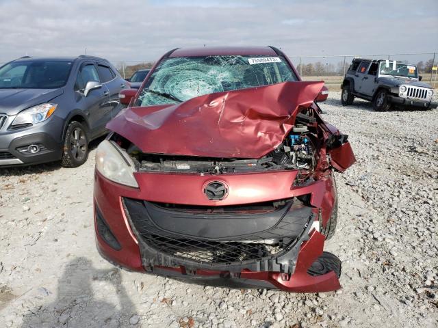 JM1CW2BL4D0144817 - 2013 MAZDA 5 RED photo 5