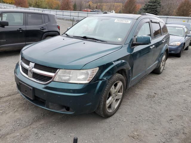 3D4GH67V99T583201 - 2009 DODGE JOURNEY R/T TEAL photo 1