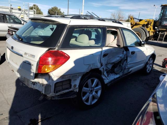 4S4BP61C367302006 - 2006 SUBARU LEGACY OUTBACK 2.5I WHITE photo 3