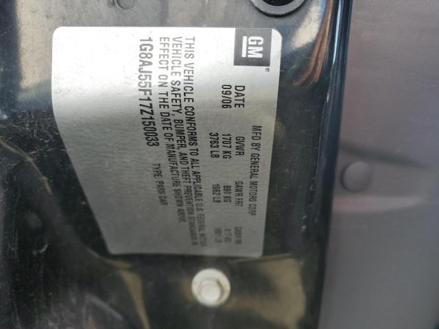 1G8AJ55F17Z150033 - 2007 SATURN ION LEVEL 2 灰色 照片 13