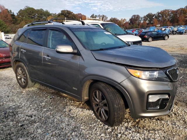 5XYKWDA21DG413432 - 2013 KIA SORENTO SX GRAY photo 4