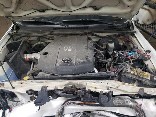 5TETU62N97Z442573 - 2007 TOYOTA TACOMA PRERUNNER ACCESS CAB WHITE photo 11