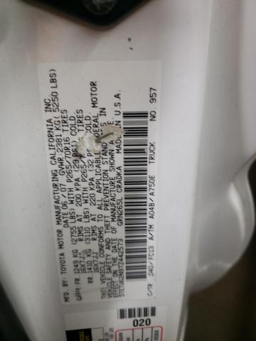 5TETU62N97Z442573 - 2007 TOYOTA TACOMA PRERUNNER ACCESS CAB WHITE photo 12