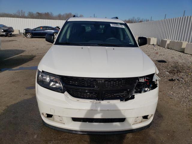 3C4PDCAB4JT506827 - 2018 DODGE JOURNEY SE WHITE photo 5