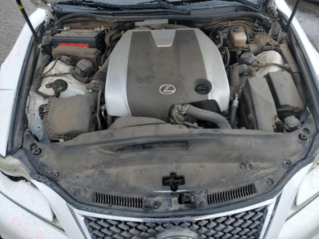 JTHBE1D28E5007914 - 2014 LEXUS IS 350 WHITE photo 11