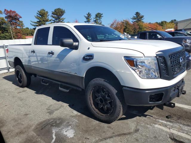 1N6AA1F37KN530168 - 2019 NISSAN TITAN XD S WHITE photo 4