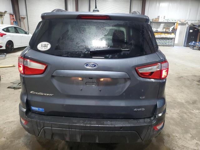MAJ6S3GL7NC467854 - 2022 FORD ECOSPORT SE GRAY photo 6