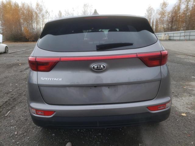 KNDPMCAC7J7430632 - 2018 KIA SPORTAGE LX SILVER photo 6