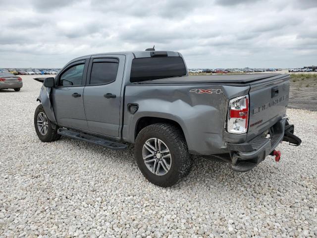 1GCGTBENXM1261223 - 2021 CHEVROLET COLORADO SILVER photo 2