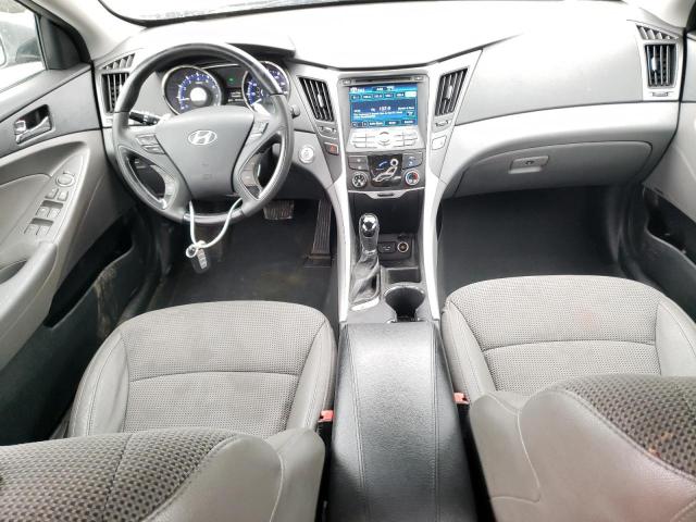 5NPEC4AC0DH663042 - 2013 HYUNDAI SONATA SE GRAY photo 8