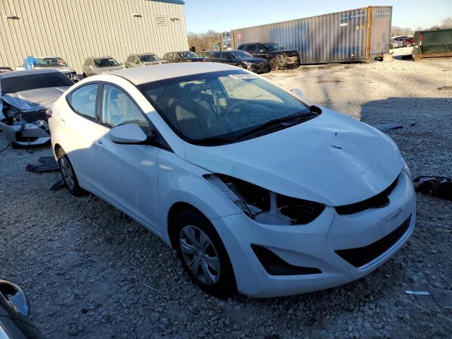 5NPDH4AEXGH743421 - 2016 HYUNDAI ELANTRA SE WHITE photo 4