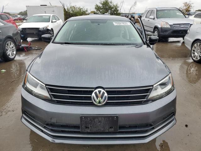 3VW267AJ7GM382684 - 2016 VOLKSWAGEN JETTA S GRAY photo 5