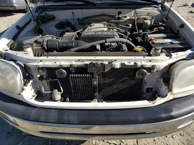 5TBRT3411YS101567 - 2000 TOYOTA TUNDRA ACCESS CAB თეთრი ფოტო 11