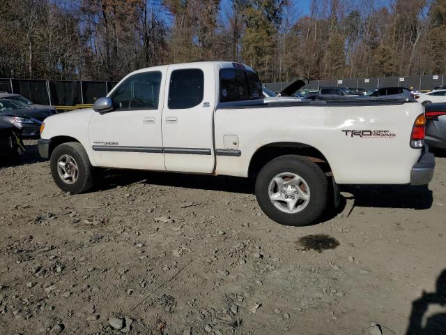 5TBRT3411YS101567 - 2000 TOYOTA TUNDRA ACCESS CAB თეთრი ფოტო 2