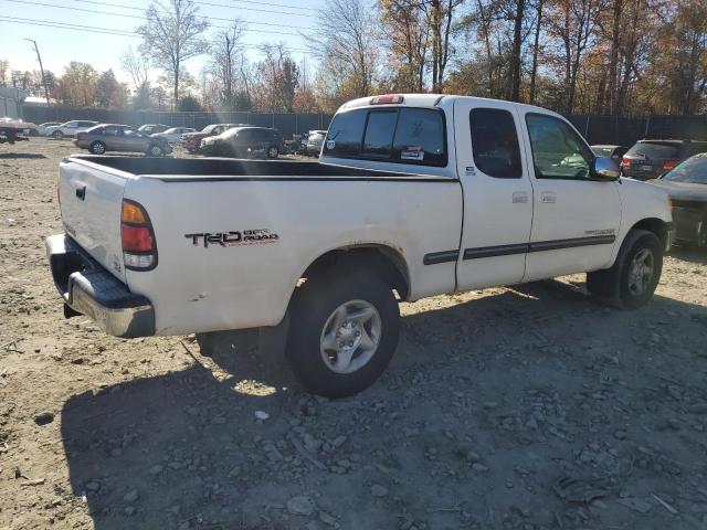 5TBRT3411YS101567 - 2000 TOYOTA TUNDRA ACCESS CAB თეთრი ფოტო 3