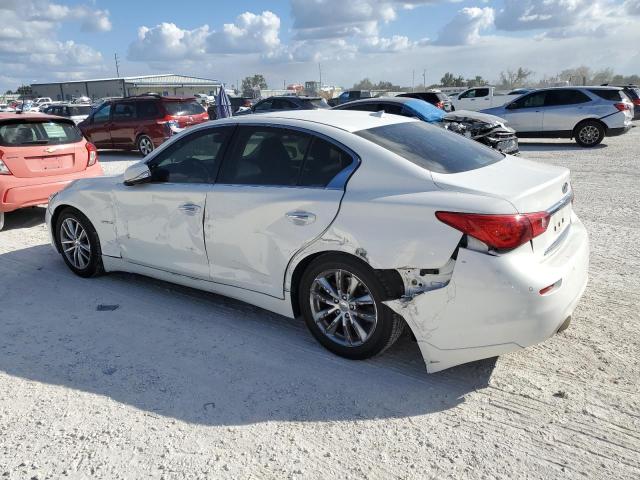 JN1AV7AP2FM790013 - 2015 INFINITI Q50 HYBRID PREMIUM WHITE photo 2