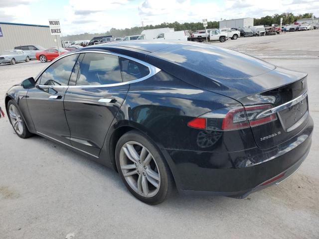 5YJSA1H11EFP44983 - 2014 TESLA MODEL S Սև լուսանկար 2