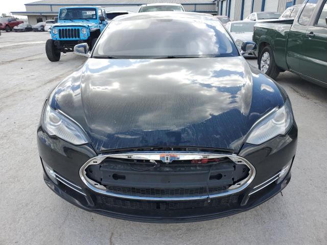 5YJSA1H11EFP44983 - 2014 TESLA MODEL S Սև լուսանկար 5