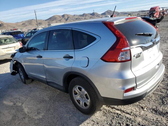 3CZRM3H39FG717488 - 2015 HONDA CR-V LX SILVER photo 2