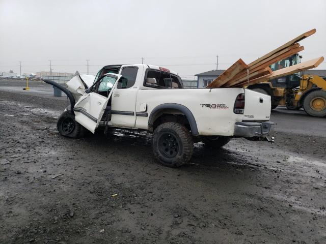 5TBBT4415YS033765 - 2000 TOYOTA TUNDRA ACCESS CAB WHITE photo 2