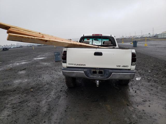 5TBBT4415YS033765 - 2000 TOYOTA TUNDRA ACCESS CAB თეთრი ფოტო 6