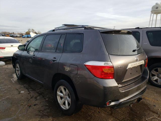 JTEDS41A982000231 - 2008 TOYOTA HIGHLANDER GRAY photo 2