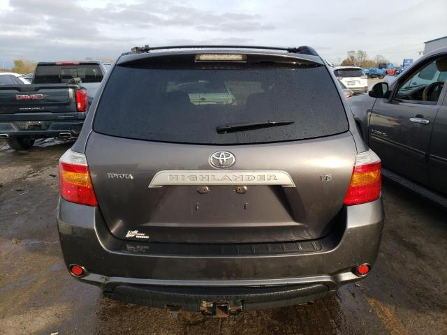 JTEDS41A982000231 - 2008 TOYOTA HIGHLANDER GRAY photo 6