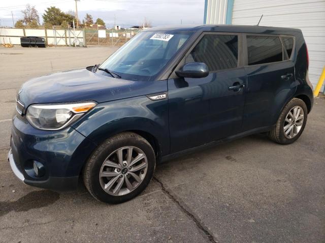 KNDJP3A57H7491830 - 2017 KIA SOUL + BLUE photo 1
