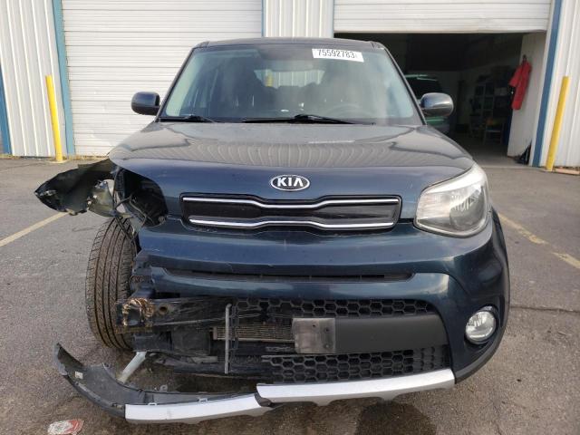KNDJP3A57H7491830 - 2017 KIA SOUL + BLUE photo 5