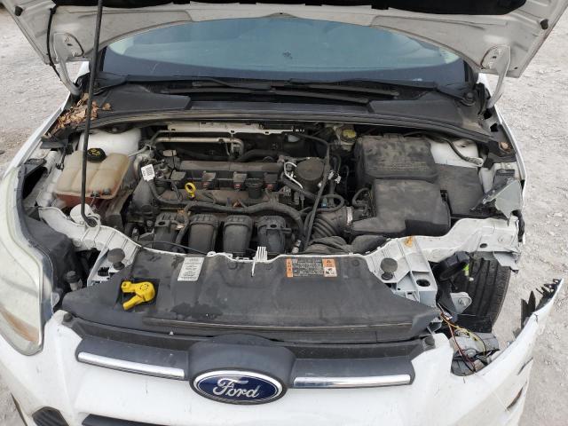 1FADP3E21EL380096 - 2014 FORD FOCUS S WHITE photo 11