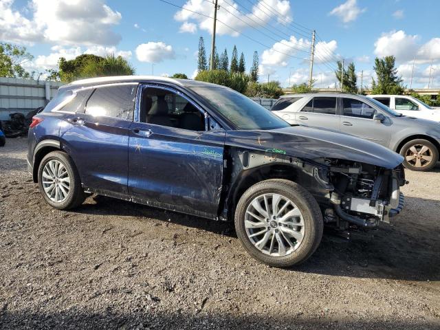 3PCAJ5BA6PF118277 - 2023 INFINITI QX50 LUXE BLUE photo 4