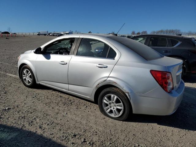 1G1JC5SH8G4145360 - 2016 CHEVROLET SONIC LT SILVER photo 2