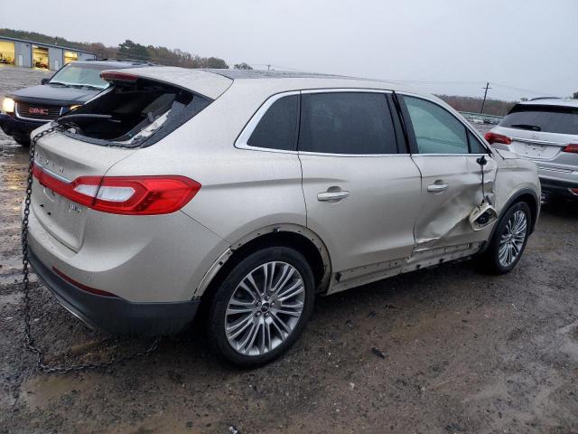 2LMPJ8LRXHBL30565 - 2017 LINCOLN MKX RESERVE GOLD photo 3