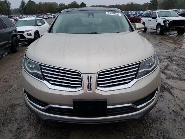 2LMPJ8LRXHBL30565 - 2017 LINCOLN MKX RESERVE GOLD photo 5