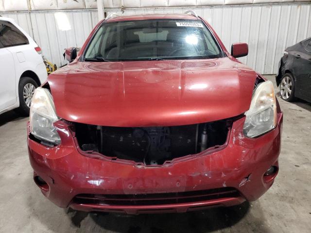 JN8AS5MV4DW615160 - 2013 NISSAN ROGUE S RED photo 5