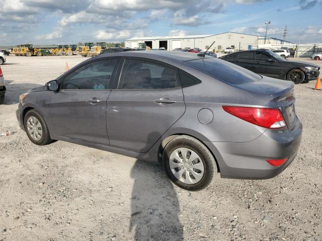 KMHCT4AEXFU912136 - 2015 HYUNDAI ACCENT GLS GRAY photo 2