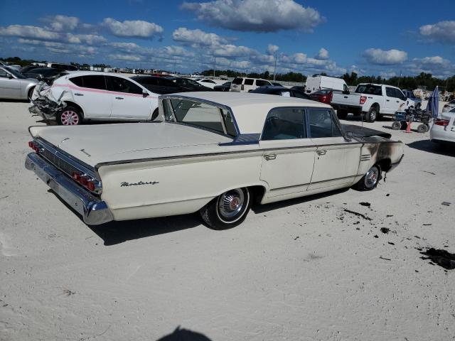 4W42Y551276 - 1964 MERCURY MONTEREY WHITE photo 3