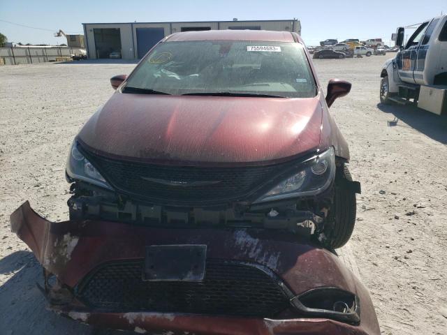 2C4RC1FG8KR574167 - 2019 CHRYSLER PACIFICA TOURING PLUS MAROON photo 5
