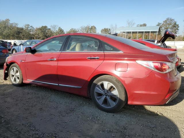 KMHEC4A42CA026406 - 2012 HYUNDAI SONATA HYBRID RED photo 2